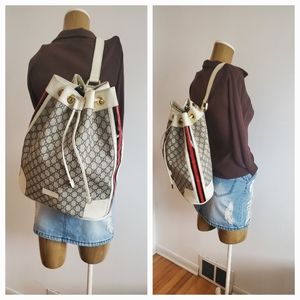 GUCCI Drawstring Bucket Backpack